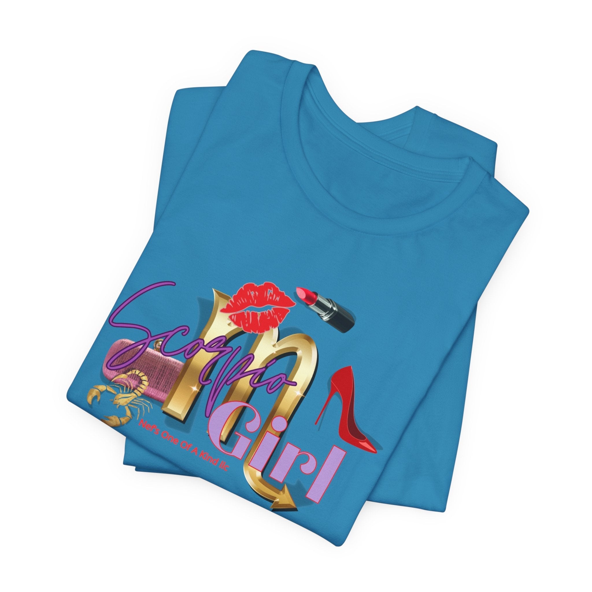 Unisex Scorpio Girl lipstick Tee
